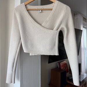 Rachel Zoe Ivory Knit Sweater